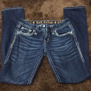 Women’s Rock Revival jeans size 26 style:Deeka